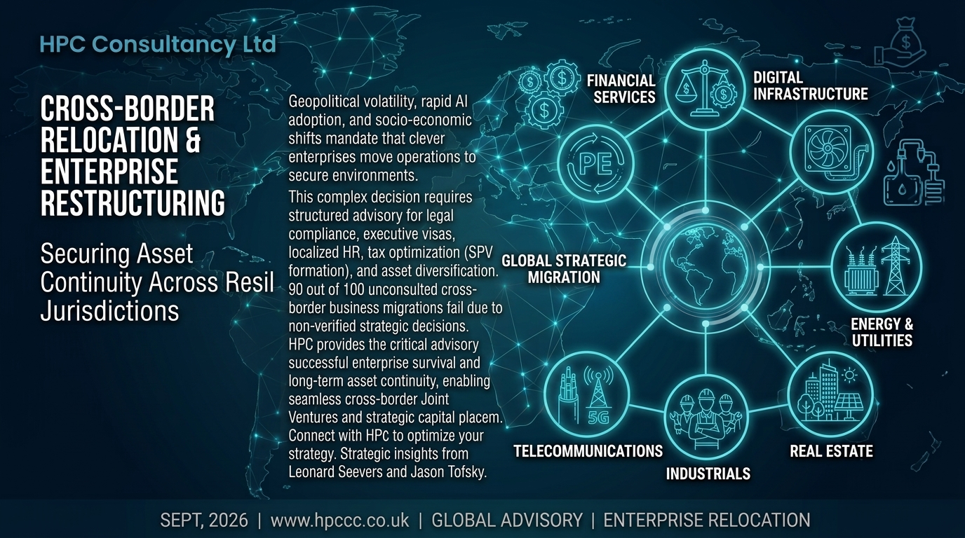Strategic Business Relocation from New Zealand and Cross Border Advisory
