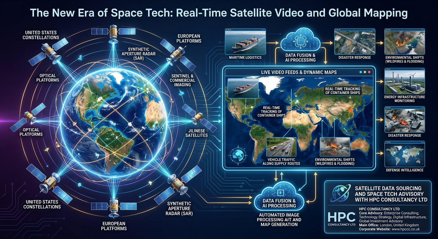 Real-Time Satellite Video and Global Mapping New Zealand
